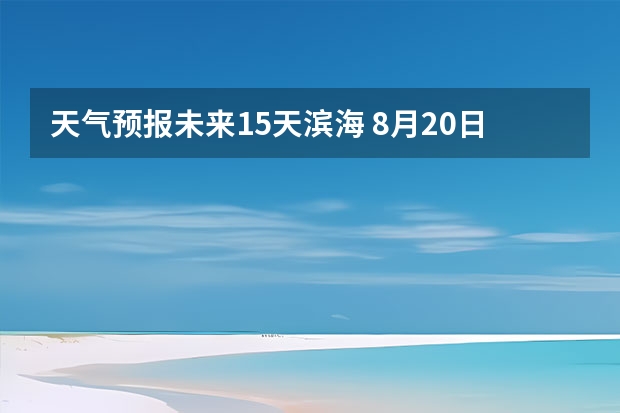 天气预报未来15天滨海 8月20日天气预报天津滨海新区天气预报
